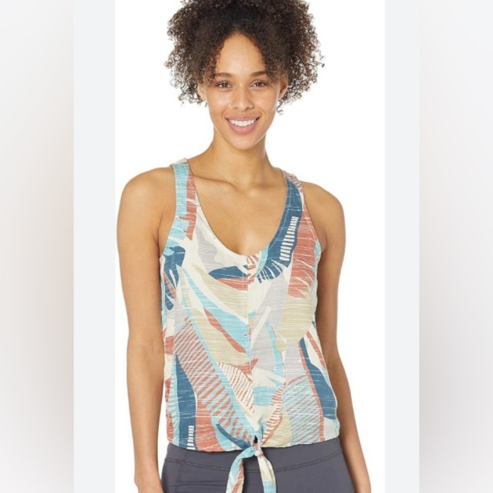 prAna McKenzie tank, Atlantic Paloma, size med.